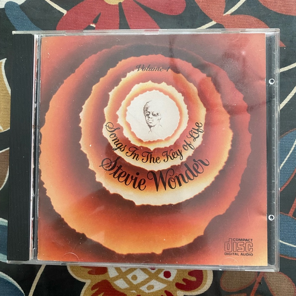 Vintage Stevie Wonder - Songs In The Key Of Life (Volume 1) CD - Orange cover